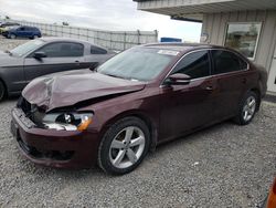 Salvage cars for sale from Copart Earlington, KY: 2013 Volkswagen Passat SE