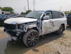 Salvage cars for sale at Columbus, OH auction: 2018 Lexus LX 570