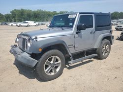 Jeep Wrangler salvage cars for sale: 2017 Jeep Wrangler Sport