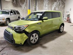 Salvage cars for sale at Chalfont, PA auction: 2016 KIA Soul