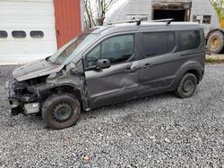 Salvage cars for sale from Copart Albany, NY: 2015 Ford Transit Connect XLT