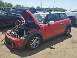 Salvage cars for sale from Copart Woodhaven, MI: 2011 Mini Cooper