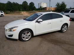 Salvage cars for sale at Gaston, SC auction: 2013 Volvo S60 T5