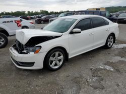 Salvage cars for sale from Copart Cahokia Heights, IL: 2015 Volkswagen Passat SE