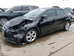 Salvage cars for sale at Grand Prairie, TX auction: 2014 Ford Focus SE