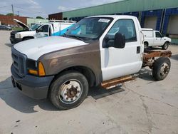 Salvage cars for sale from Copart Columbus, OH: 2006 Ford F350 SRW Super Duty