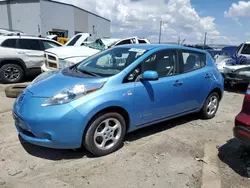 Salvage cars for sale from Copart Reno, NV: 2011 Nissan Leaf SV
