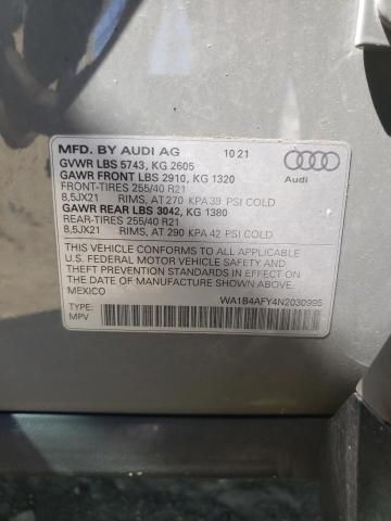 2022 Audi SQ5 Premium Plus