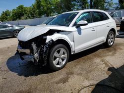 Salvage cars for sale at Bridgeton, MO auction: 2019 Audi Q5 Premium