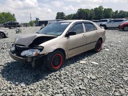 Vehiculos salvage en venta de Copart Mebane, NC: 2006 Toyota Corolla CE