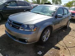 Salvage cars for sale from Copart Elgin, IL: 2013 Dodge Avenger SXT