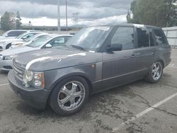 Vehiculos salvage en venta de Copart Rancho Cucamonga, CA: 2004 Land Rover Range Rover HSE