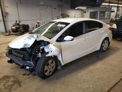 Salvage cars for sale at Wheeling, IL auction: 2015 KIA Forte LX