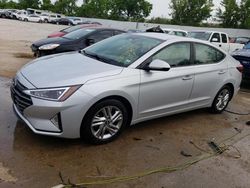 Salvage cars for sale at Bridgeton, MO auction: 2019 Hyundai Elantra SEL