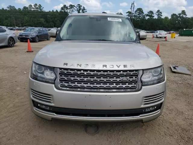 2015 Land Rover Range Rover HSE