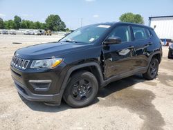 Salvage cars for sale from Copart Shreveport, LA: 2019 Jeep Compass Sport