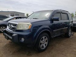 Salvage cars for sale from Copart Elgin, IL: 2009 Honda Pilot Touring