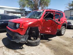 Salvage cars for sale from Copart Albuquerque, NM: 2018 Jeep Renegade Latitude