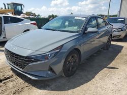 Salvage cars for sale at Apopka, FL auction: 2021 Hyundai Elantra SEL