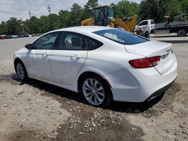 2016 Chrysler 200 S