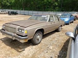 Salvage cars for sale from Copart Austell, GA: 1984 Buick Electra Park Avenue