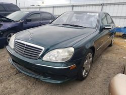 Salvage cars for sale at Hayward, CA auction: 2005 Mercedes-Benz S 500