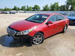 Salvage cars for sale at Bridgeton, MO auction: 2017 Hyundai Sonata SE