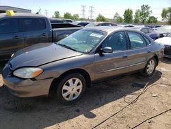 Salvage cars for sale from Copart Elgin, IL: 2003 Ford Taurus SEL