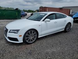 Salvage cars for sale at Hueytown, AL auction: 2012 Audi A7 Prestige