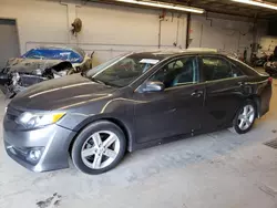 Salvage cars for sale at Wheeling, IL auction: 2012 Toyota Camry Base