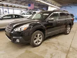 Salvage cars for sale at Wheeling, IL auction: 2013 Subaru Outback 2.5I Limited