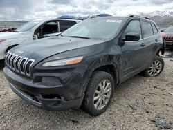 Jeep salvage cars for sale: 2014 Jeep Cherokee Limited