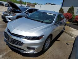 Salvage cars for sale at Louisville, KY auction: 2016 Chevrolet Malibu LS