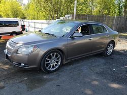 Chevrolet Malibu ltz salvage cars for sale: 2010 Chevrolet Malibu LTZ