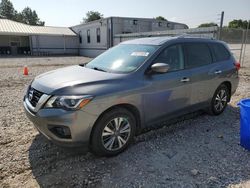 Nissan salvage cars for sale: 2017 Nissan Pathfinder S