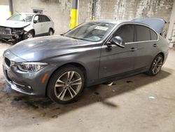Salvage cars for sale at Chalfont, PA auction: 2018 BMW 330 XI
