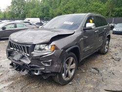 Salvage cars for sale from Copart Waldorf, MD: 2015 Jeep Grand Cherokee Limited