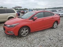 Chevrolet salvage cars for sale: 2016 Chevrolet Cruze LT