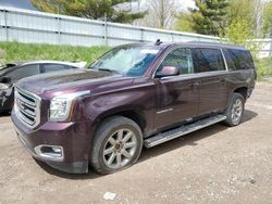 GMC Yukon salvage cars for sale: 2017 GMC Yukon XL K1500 SLT