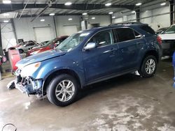 Salvage cars for sale at Ham Lake, MN auction: 2017 Chevrolet Equinox LT