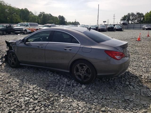 2018 Mercedes-Benz CLA 250 4matic