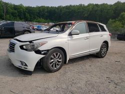 Vehiculos salvage en venta de Copart Finksburg, MD: 2014 Infiniti QX60