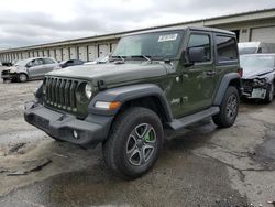 Jeep salvage cars for sale: 2021 Jeep Wrangler Sport