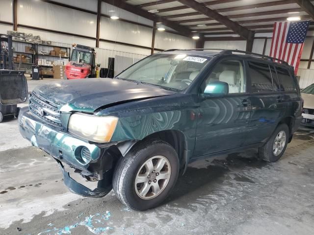 2001 Toyota Highlander