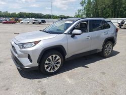 Salvage cars for sale at Dunn, NC auction: 2021 Toyota Rav4 Limited