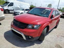 Dodge salvage cars for sale: 2015 Dodge Journey Crossroad