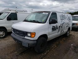 Salvage trucks for sale at Brookhaven, NY auction: 2007 Ford Econoline E150 Van