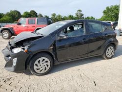 Salvage cars for sale from Copart Hampton, VA: 2016 Toyota Prius C