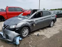 Salvage cars for sale at Indianapolis, IN auction: 2017 Nissan Sentra S