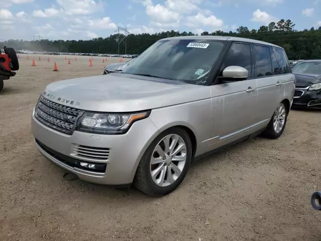 2015 Land Rover Range Rover HSE